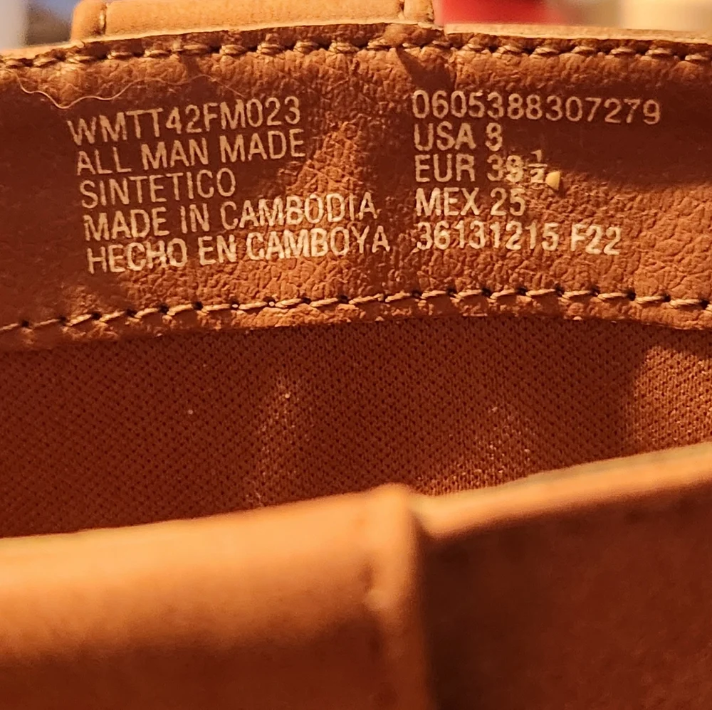 Time and True Women's Western Slouch Ankle Boots size 8 - Picture 7 of 9